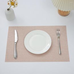 Table Mats Useful Tableware Mat Reusable Dinnerware Placemat Scratch-resistant Dinner Dust-proof