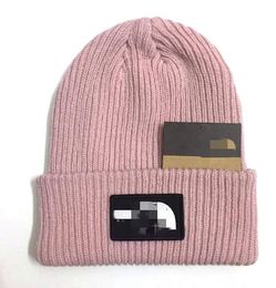 Autumn and Winter Knitted Hat Women's Korean-Style Casual Wool Hat Men's Warm Ear Protection Beanie Hat Letter Embroidery Classic