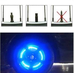 new Firefly Spoke LED Wheel Valve Stem Cap Tire Motion sensor Neon Light Lamp For Bike Bicycle Car Motorcycle