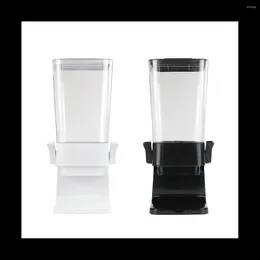 Storage Bottles Dispenser Countertop With Lids Organisation And Containers For Kitchen Pantry Rice