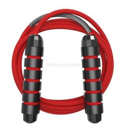 3m cotton rope Jump Ropes adjustable Bearing skipping rope adult students gym fitness equipment Exercise Workout Body Building skip rope