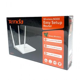 Routers Tenda F3 N300 Wireless WiFi Router with High Power 5dBi Antennas 300Mbps External English System routers