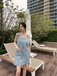 Cel 2023 summer dresses for women new denim skirt sexy Dresses Vest dress dinner dress sling dress Party Dresses top-grade designer fashion Dress Mother's Day gift