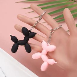 6 Colour soft rubber cartoon animal styles keychains cute bag car key pendant gift kid children toy wholesale