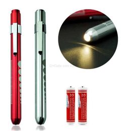 Mini flashlights Torch Light LED Pocket Penlight Waterproof Doctor Medical Surgical Emergency Flashlight Reusable Portable nurse Pen Light for Working