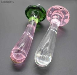 Massage Highgrade Crystal Glass Dildo Penis Glass Beads Anal Plug Butt Plug Sex Toys For Man Woman Couples Vaginal And Anal Stimu1497879 L230518