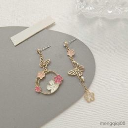 Charm Sweet Flower Butterfly Earrings Women Girls Cute Cat Star Pendient For Banquet Party Jewelry R230603