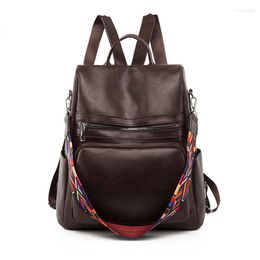 School Bags Women Man Backpack Soft Leather Men's Backpacks Girl Luxury Designer Back Pack Laptop Bag Large Capacity Travel