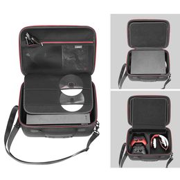 Bags Newest EVA Hard Explosionproof Travel Case For Xbox one X ONEX Console And Accessories Pouch Storage Box Shoulder Bag Handbag