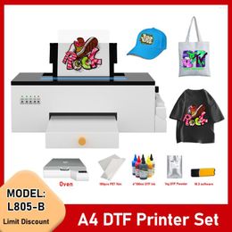 Printer Machine L805 Print Head Starter Kit For Heat Transfer PET Film A4 T Shirt All Fabric