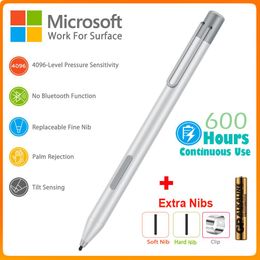 Pens Stylus Pen For Microsoft Surface Pro 7 6 Surface Go Book 3 Laptop Studio Smart Pen Touch With Extra Nibs for HP Envy X360 ASUS