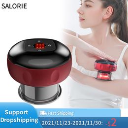 Massager Electric Vaccum Cupping Can Body Massager Therapy Adjustable Cupping Guasha Therapy Suction Jars Massage Tool Anti Cellulite