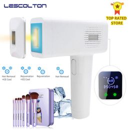 Epilator est Lescolton 4in1 IPL Hair Removal T012C Cool Original 100 Permanent Bikini Trimmer Electric depilador a laser 230602