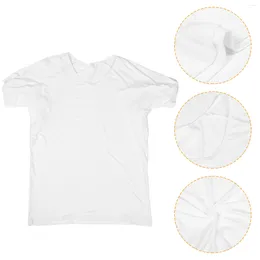 Men's T Shirts Short Sleeve Sweat Proof Pad T-shirt Comfortable Men Underarm Undershirt