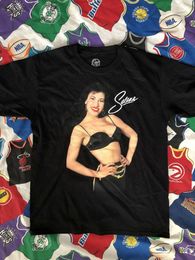 Men's T Shirts Official Selena Quintanilla T-Shirt Large Funny Clothing Casual Short Sleeve O Neck Tee Shirt Plus Size Top