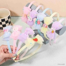 Hair Accessories 1pcs Random Styles Cute Ears Bands for Girls Sweet Princess Bow Hairbands Pearl Kids Gift