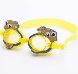 Occhialini da nuoto per bambini Silicone morbido Visione chiara Antiappannamento Protezione UV Occhiali da nuoto morbidi per bambini Immersioni Surf Occhiali da vista impermeabili per bambini Competitive Google