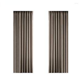 Curtain Cream Curtains For Living Dining Room Bedroom Full Shading Finished Thermal Insulation