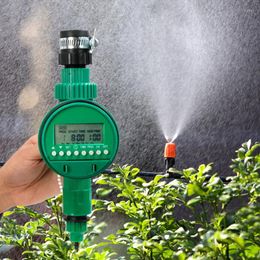 Watering Equipments Electronic Garden Timer Lcd Display Automatic Irrigation Controller Intelligence Valve Control Device