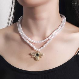 Necklace Earrings Set Hepburn Pearl Female Luxury Can Be Stacked With Multi-layer Sweater Chain Jewelry.