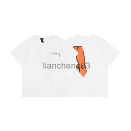 Men's T-Shirts Mens Designer T Shirt Friends Letter Print Tees Big V Men Women Short Sleeve Hip Hop Style Black White Orange T-shirts Vlo Tees Size S-XL J230603