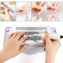 Tool 4500rpm Nail Dust Collector Desktop Builtin Nail Art Manicure Vacuum Cleaner