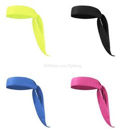 Universal Sweatband Headband Yoga exercise Basketball Gym Fitness Sport Stretch Head wraps bands Sport Tennis Running Solid Colour Pirate Headbands