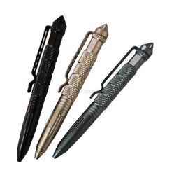 Aircraft Aluminium Defender Tactical Pen for Self-defense Glass Breaker Multifunctional Survial Tool Aviation Aluminium metal survival pens