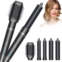 Curling Irons Multifunctional Hair Dryer 5 in 1 Automatic Air Iron Straight Styling Comb to Absorb 230602