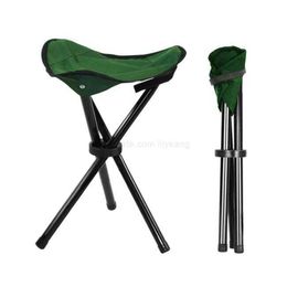 Lightweight Triangular Stool Camp Furniture Outdoor Folding Beach chairs Portable Fishing Chair Camping Tripod Stool wholesale Alkingline