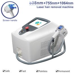 Portable diode laser for sale 3 wavelength hair removers machine skin rejuvenation lazer depilation machines