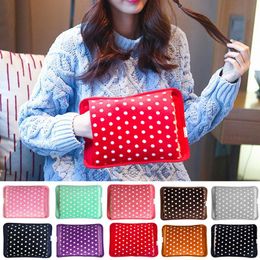 Heaters Hot Water Bag Dot Electric Winter Hand Warmer Hot Water Bottle Hand Warmer Rechargeable Veet Bag Eu Plug