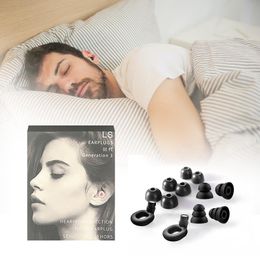 Care Ear Plugs Sleep Earplugs Antinoise Earplugs Super Sound Insulation Silicone Noise Reduction Student Sleep Antisnoring Earplugs