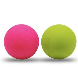 Fitness Massage Lacrosse Ball TPE Round Relax Relieve Fatigue Acupoint massage Yoga fitness Balls Tasteless Muscle relaxation hockey ball