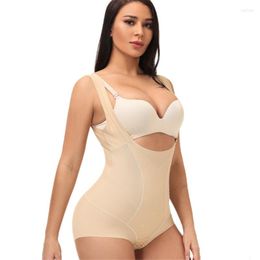 Women's Shapers Shapewear Bodysuit Full Body Waist Shaper Women Slimming Sheath Flat Belly Buttock Push Up Hip Lifter Abdomen Reducing