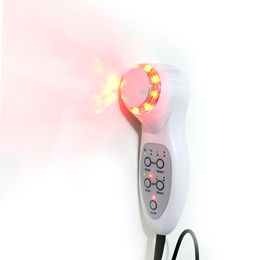 Eye Massager 3Mhz Ultrasonic Face Eye Massager 7 LED Face Skin Rejuvenation Iontophoresis Care Skin Cleaner Beauty 110-240V 230602