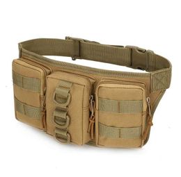 Trendy Stylish men Women Waist Bag Molle Fanny Hip Belts Packs Cool waterproof Tactical sling chest Bag For Outdoor Camping Hiking Motorcycle