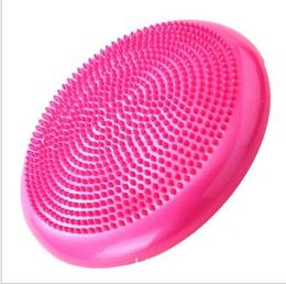 Yoga exercise balance pad massage seat cushion yoga Balance trainers balls point massage ball inflatable fitness ball for health