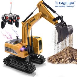 ElectricRC Car 1 24 RC Excavator Dumper Car Remote Control Engineering Sand Digger Construction Vehicle Toy RC Excavator Toy car for Kids 230602