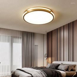 Ceiling Lights Copper LED Fixtures Nordic Kitchen Hallway Balcony Modern Living Room Lamp Plafonnier Lampara De Techo