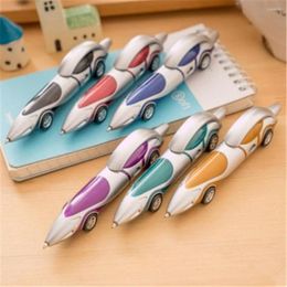 Cute Kawaii Cartoon Plastic Ballpoint Pen Creative Car Ball Pens Korean Stationery Office School Supplies