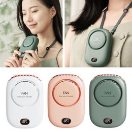 Fans Neck Fan Mini Clip Fan Hand Held Fan Handfree Personal Fan Body Cooling Hands Free Neck Fan Clip Fan Portable