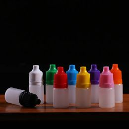 100Pcs 5/10/15/20/30/50ml Empty Plastic Squeezable Dropper Bottle Eye Liquid Dropper Sample Eyes Drop Refillable Bottle