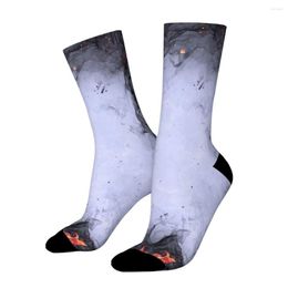 Men's Socks Free Ringtones Fire Straight Male Mens Women Autumn Stockings Polyester