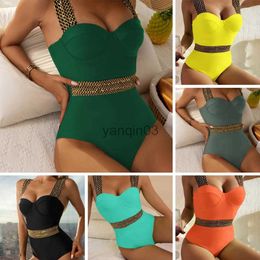 Women's Swimwear Swimming Low-cut Surfing Summer Bathing Suit Water Sports Clothes Women Beach Monokini Push Up with Wire Padded Contrast Color B J230603
