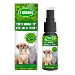 Repellents Peppermint Pet Spray Natural Pet B U Gs Spray Flea and Tick Control 60ml Dog Flea Treat with Mint Fragrance for Dogs Cats