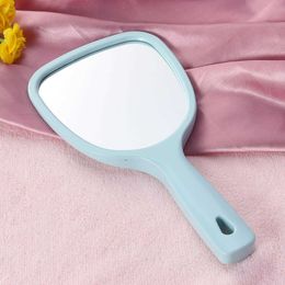 Makeup Tools Professional Salon Mirror Round Makeup Portable Travel Hand Held Wall Mounted Double-sided Handle Vanity Small J230601