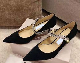 Designer Dress Shoes Pointed sandals Leather Sexy rhinestone crystal ribbon Patent leather High Heels Evening Dress Lady Gladiator Sandalias EU35-43 With Box