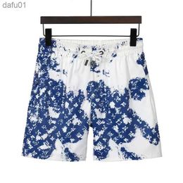 Designers Sports Summer Casual Mens Shorts Knee Length Fashion Quick Drying Men Beach Pants Black and White letter print Short Asian Size M-XXXL ZIQX L230520