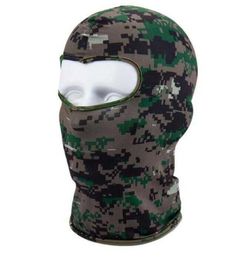 Bicycle Cycling Masks Motorcycle camouflage Hat riding Caps Outdoor Sport Ski Mask CS windproof dust head sets Camouflage Tactical Mask